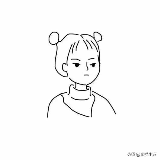 頭像｜火遍抖音的簡筆畫~