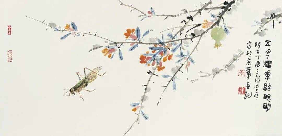 李亞筆下的草蟲丨私享·藝術(shù)家