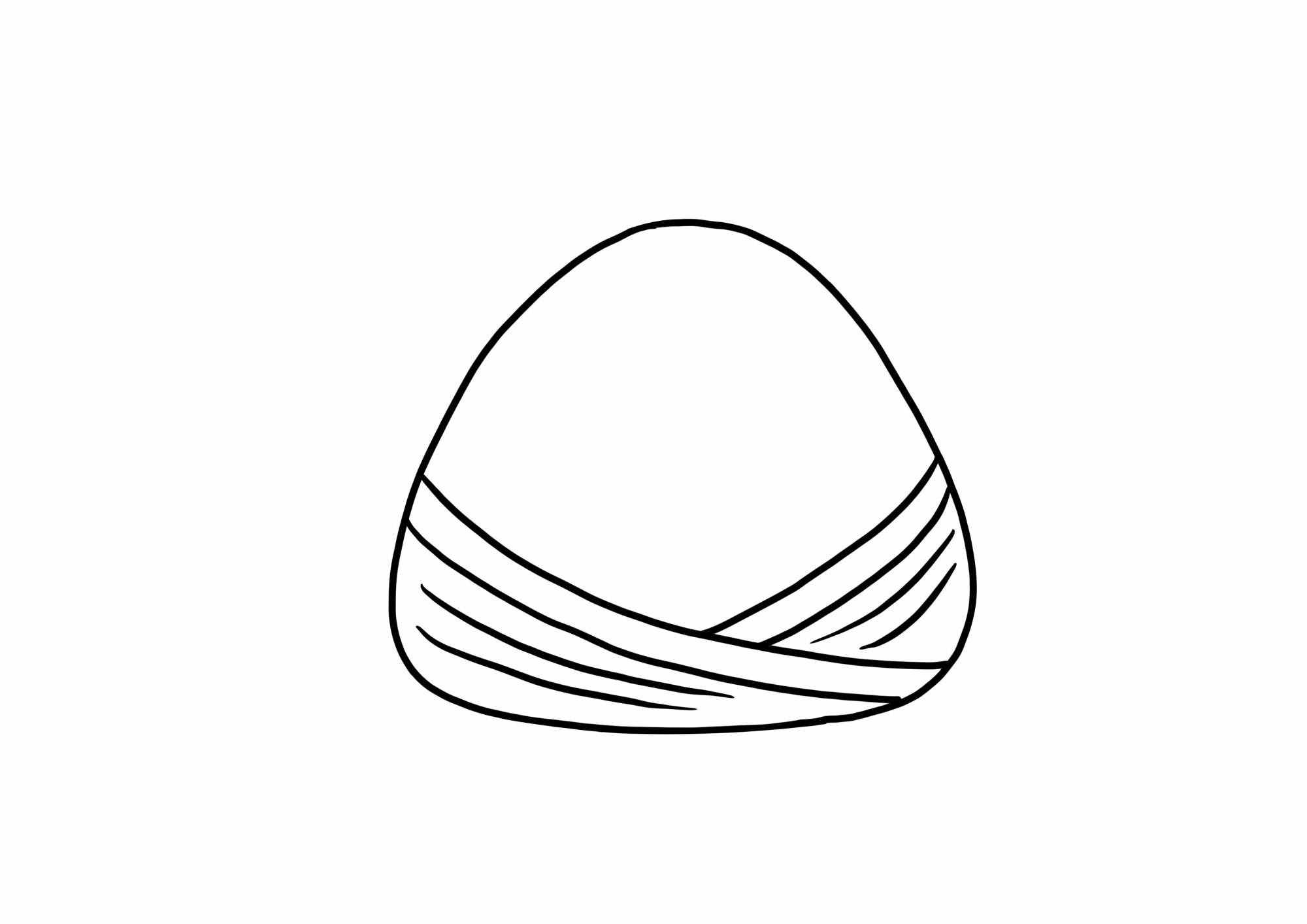 美術(shù)老師教你畫粽子，簡單幾步，太好看了