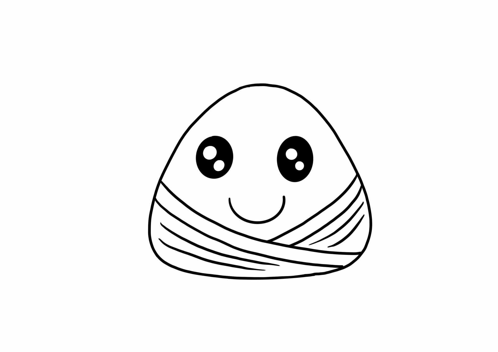 美術(shù)老師教你畫粽子，簡單幾步，太好看了