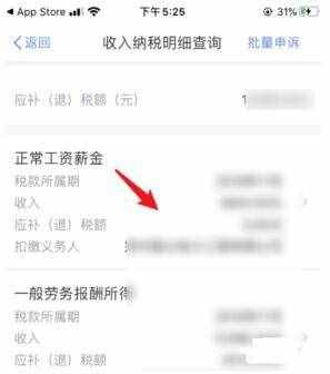 個人所得稅app怎么看自己交的稅 查詢納稅明細記錄方法