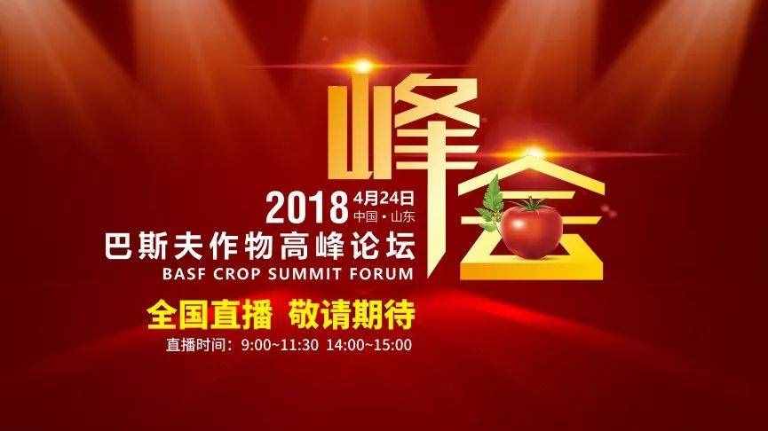 巴斯夫番茄高峰論壇—壽光站，精彩不斷，要你好看