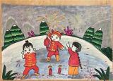 元旦的畫（元旦節(jié)幼兒繪畫圖片大全）
