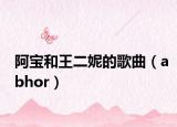 阿寶和王二妮的歌曲（abhor）