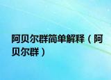 阿貝爾群簡單解釋（阿貝爾群）