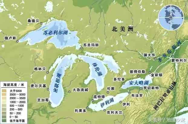 世界各大洲最大的湖泊分別是哪一個？
