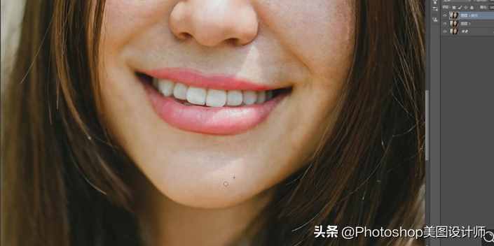 PS中的精修，給人物進行美白磨皮