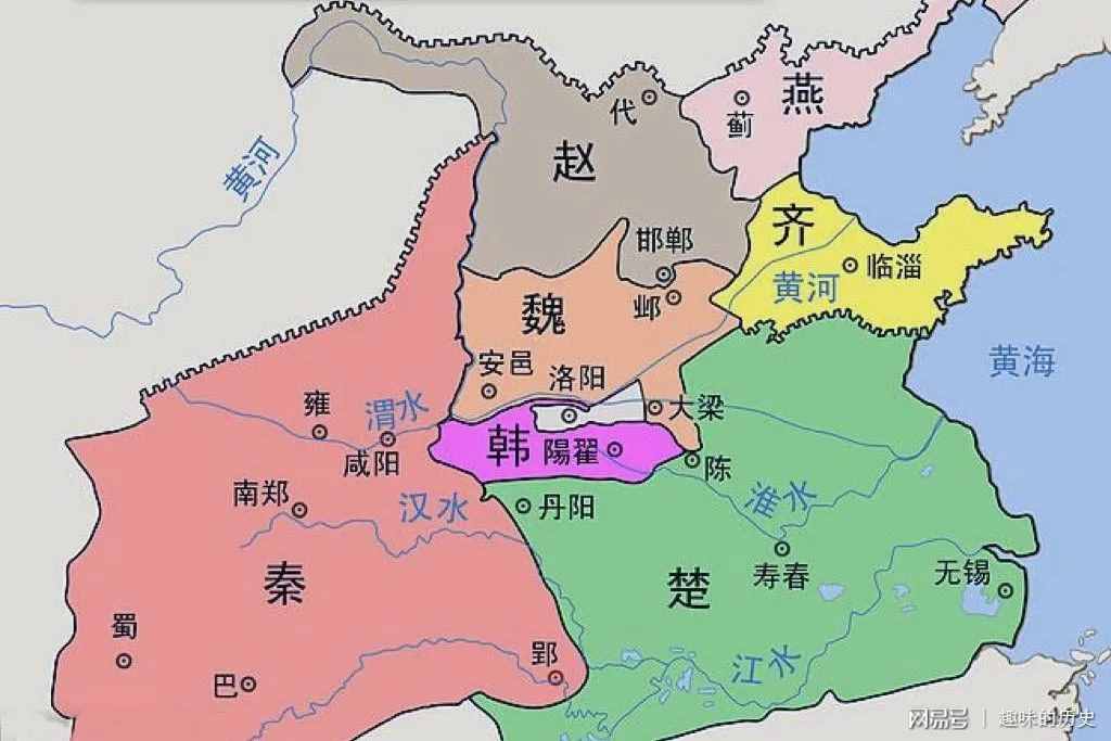 戰(zhàn)國(guó)七雄之地理位置，在今是位于哪個(gè)??？