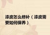 漆皮怎么修補(bǔ)（漆皮需要如何保養(yǎng)）
