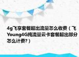 4g飛享套餐超出流量怎么收費（飛Young4G純流量云卡套餐超出部分怎么計費?）