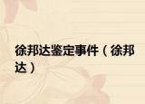 徐邦達(dá)鑒定事件（徐邦達(dá)）