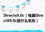 Directx9.0c（電腦DirectX9.0c是什么東東）