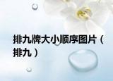 排九牌大小順序圖片（排九）