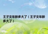 王子文年齡多大了（王子文年齡多大了）