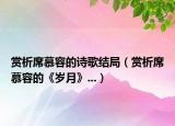 賞析席慕容的詩歌結局（賞析席慕容的《歲月》...）