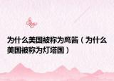 為什么美國被稱為鷹醬（為什么美國被稱為燈塔國）