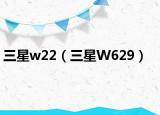 三星w22（三星W629）