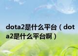 dota2是什么平臺(tái)（dota2是什么平臺(tái)啊）