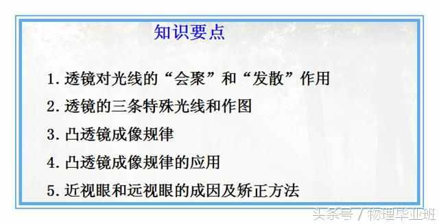 中學(xué)物理單元復(fù)習(xí)——《透鏡及其應(yīng)用》（精品課件！）