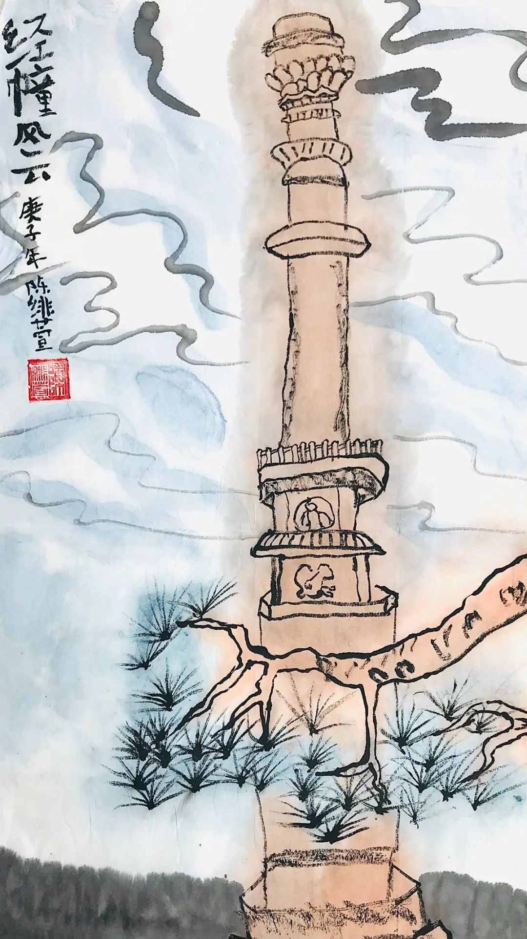 在松江的老街老宅，遇見最美云間童畫