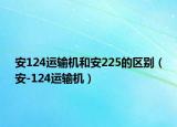 安124運輸機和安225的區(qū)別（安-124運輸機）