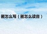 匿怎么寫(xiě)（匿怎么讀音）
