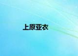 上原亞衣