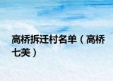 高橋拆遷村名單（高橋七美）
