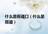 什么是匝道口（什么是匝道）