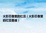 火影忍者里的紅豆（火影忍者里的紅豆是誰）