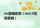 im營銷優(yōu)勢（im2.0互動營銷）