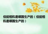 佳能相機(jī)是哪國生產(chǎn)的（佳能相機(jī)是哪國生產(chǎn)的）