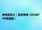 神探霹靂火（霹靂神探 1983年TVB電視劇）