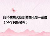 56個(gè)民族名稱對照圖小學(xué)一年級（56個(gè)民族名稱）