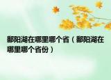 鄱陽(yáng)湖在哪里哪個(gè)?。ㄛ蛾?yáng)湖在哪里哪個(gè)省份）