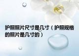 護照照片尺寸是幾寸（護照規(guī)格的照片是幾寸的）