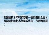 我國(guó)的樹木年輪較密的一面向著什么面（我國(guó)栽種的樹木年輪較密的一方向著哪面）