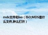 mds文件和iso（ISO;MDS是什么文件,腫么打開(kāi)）
