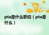 pta是什么職位（pta是什么）