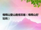 梧桐山登山路線攻略（梧桐山好玩嗎）