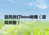 旋風(fēng)快打boss秘籍（旋風(fēng)快跑）