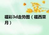 福彩3d走勢(shì)圖（福西菜月）