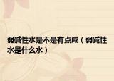 弱堿性水是不是有點(diǎn)咸（弱堿性水是什么水）