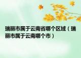 瑞麗市屬于云南省哪個區(qū)域（瑞麗市屬于云南哪個市）