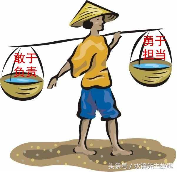 兩個故事論擔(dān)當(dāng)