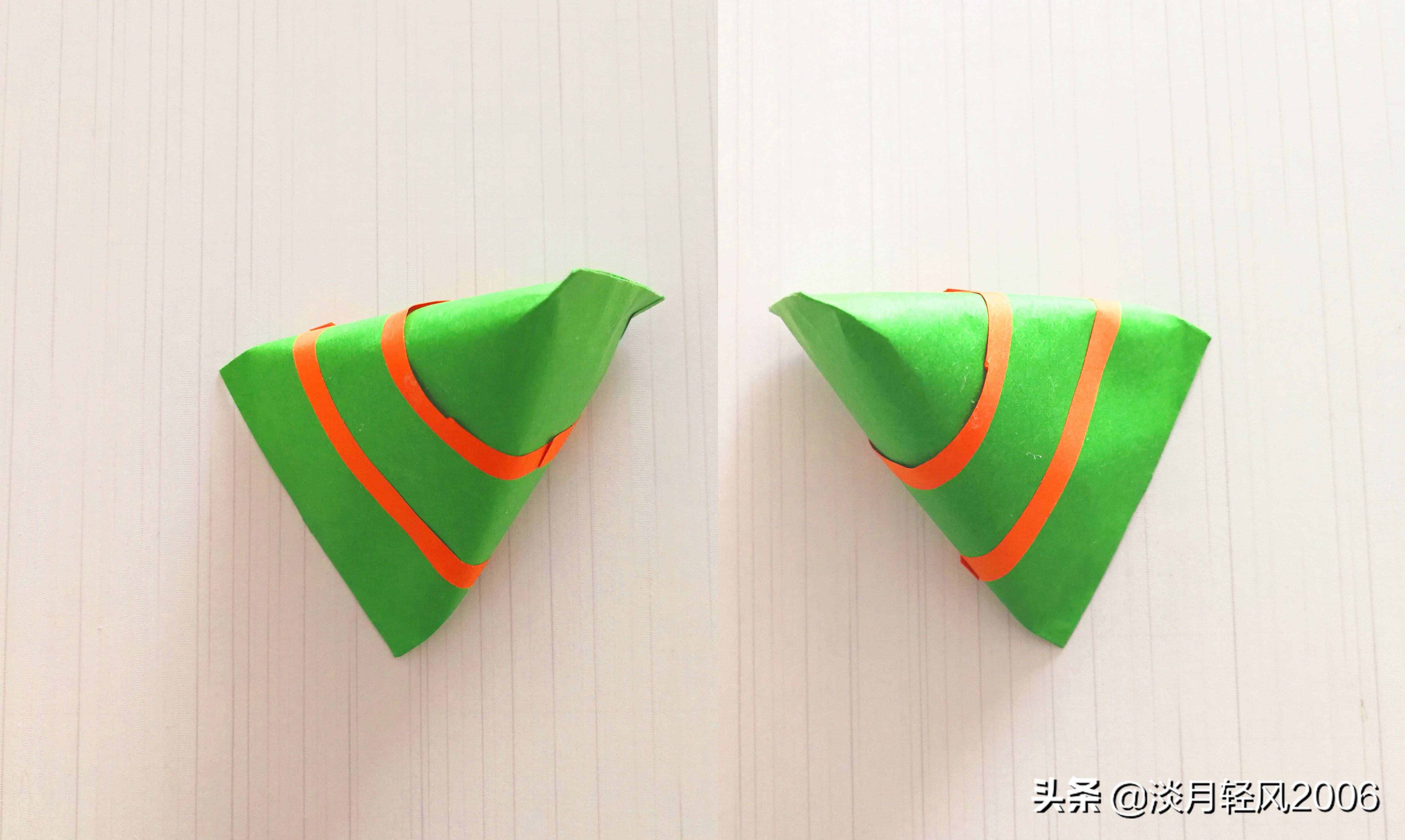 端午節(jié)幼兒園手工，用卡紙做粽子，簡單易學，有教程