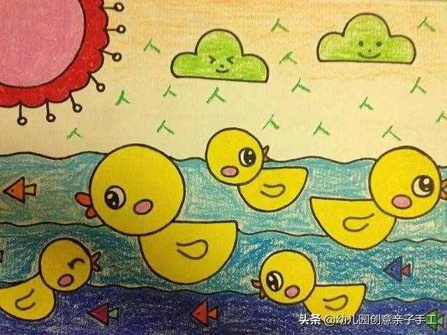 上百張幼兒園創(chuàng)意兒童畫，幫娃提高繪畫能力的源泉