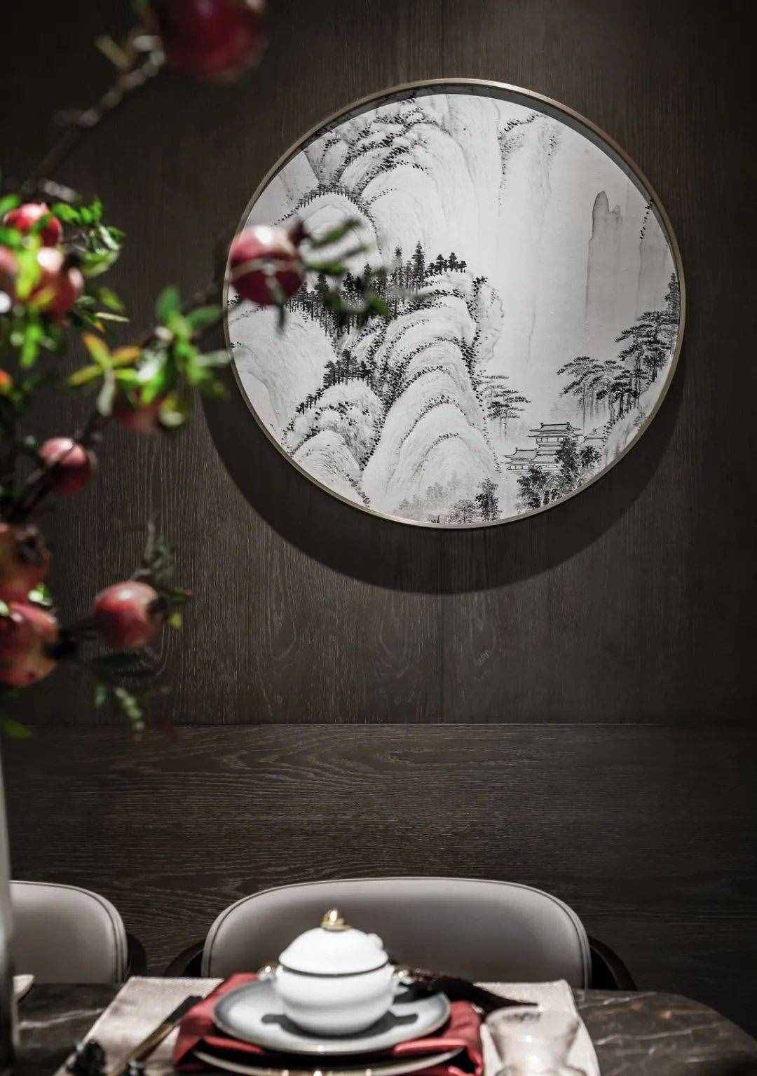 118㎡新中式，現(xiàn)代極簡的硬裝，古樸大氣的軟裝，營造莊重雅致