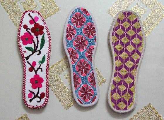 25款鞋墊刺繡花樣圖紙，踩在腳下的藝術(shù)，收藏起來！