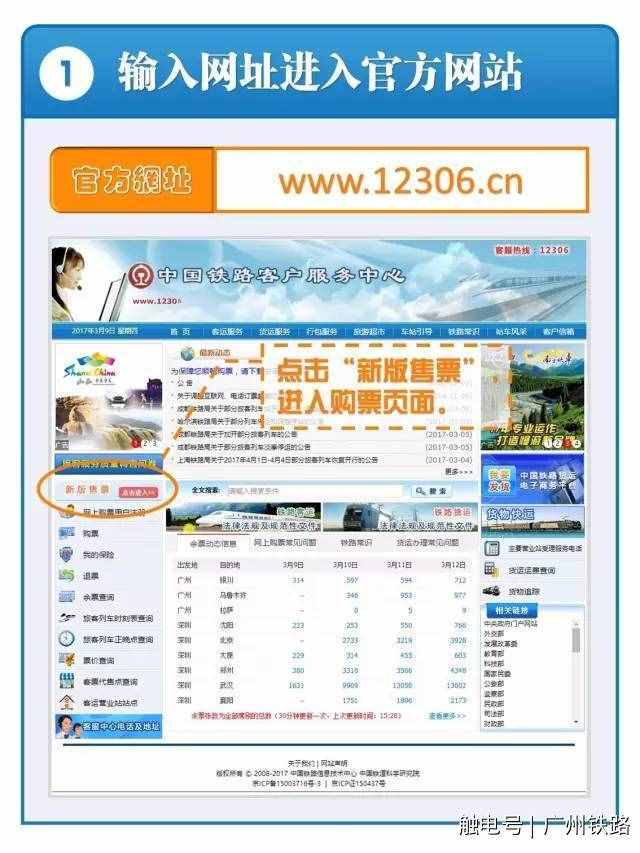 12306官方網(wǎng)站購買火車票流程